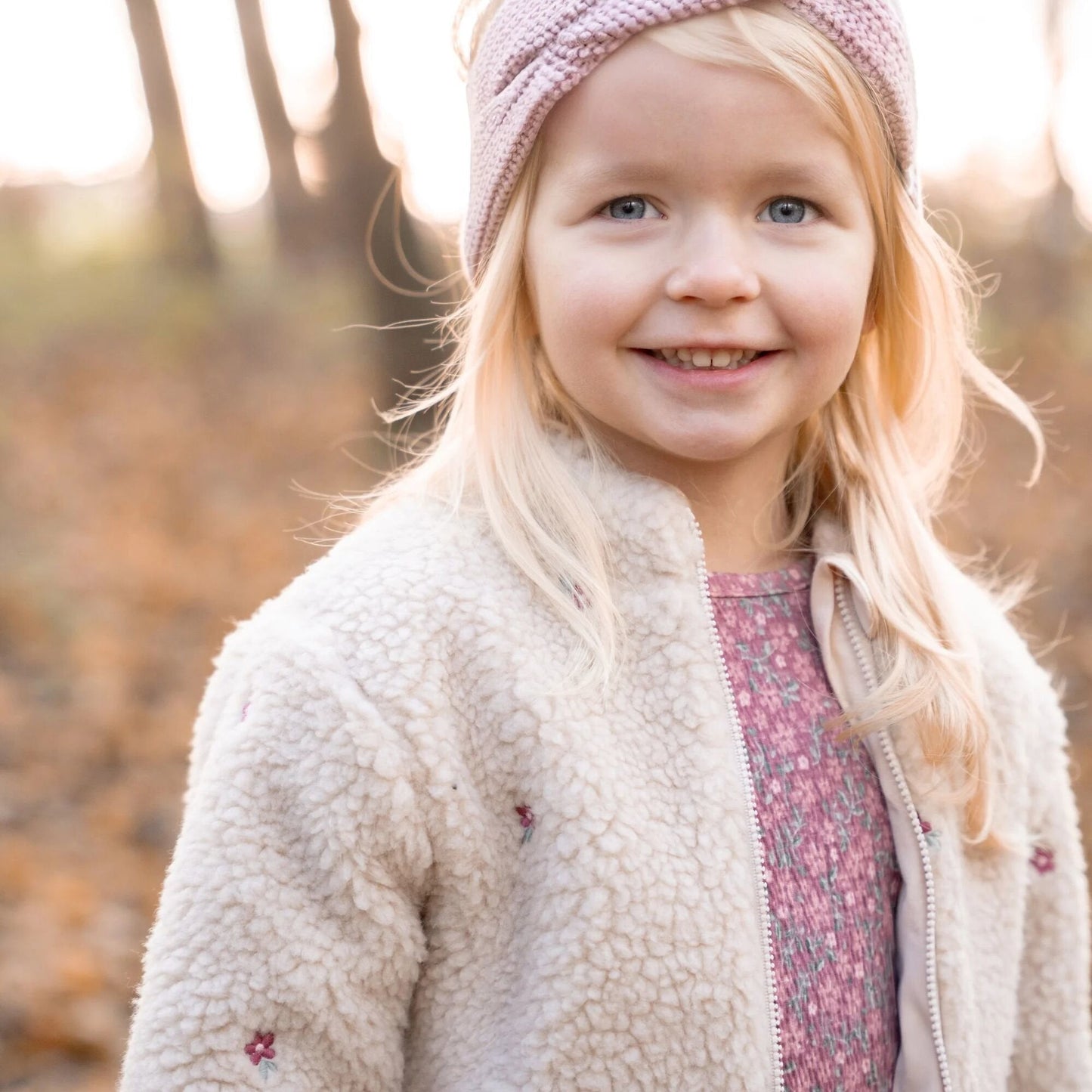 Shirt lange mouw - Roze - Fairy Garden - Bloemen