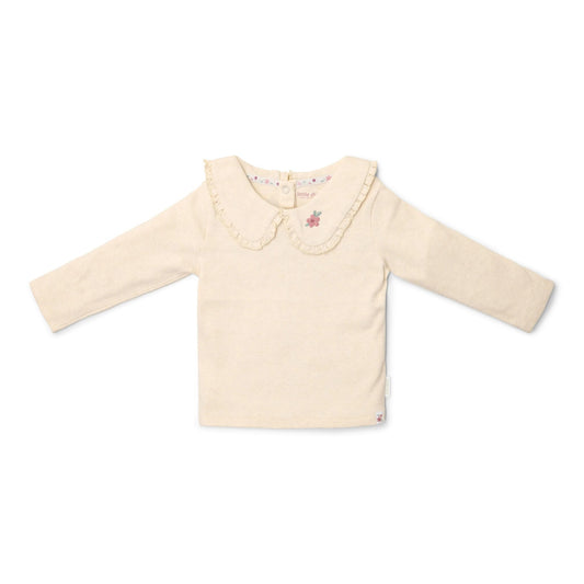 Shirt lange mouw - Zand - Fairy Garden