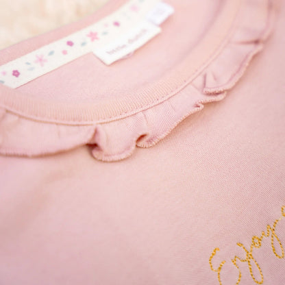 Shirt lange mouw - Ruches - Roze - Fairy Garden