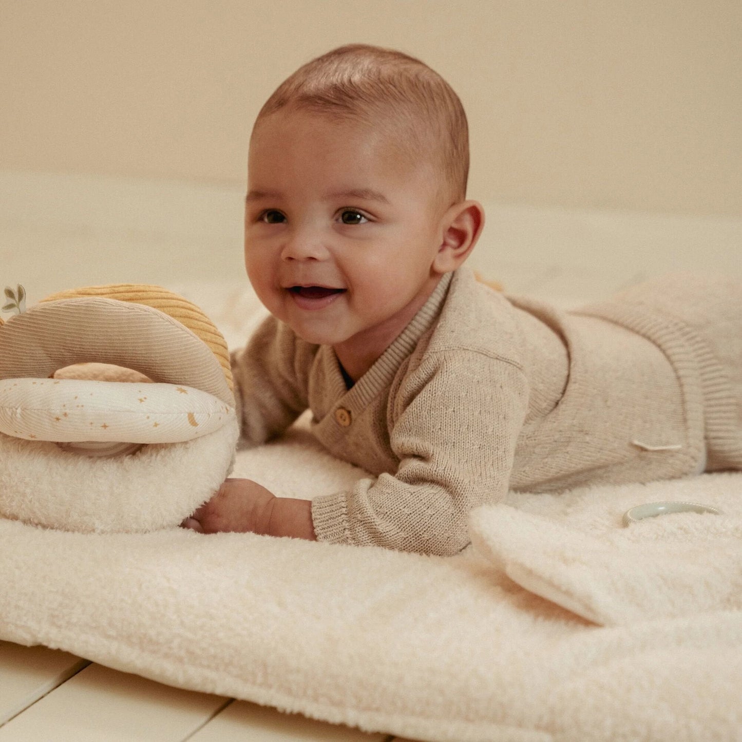 Vest - Beige - Newborn Naturals