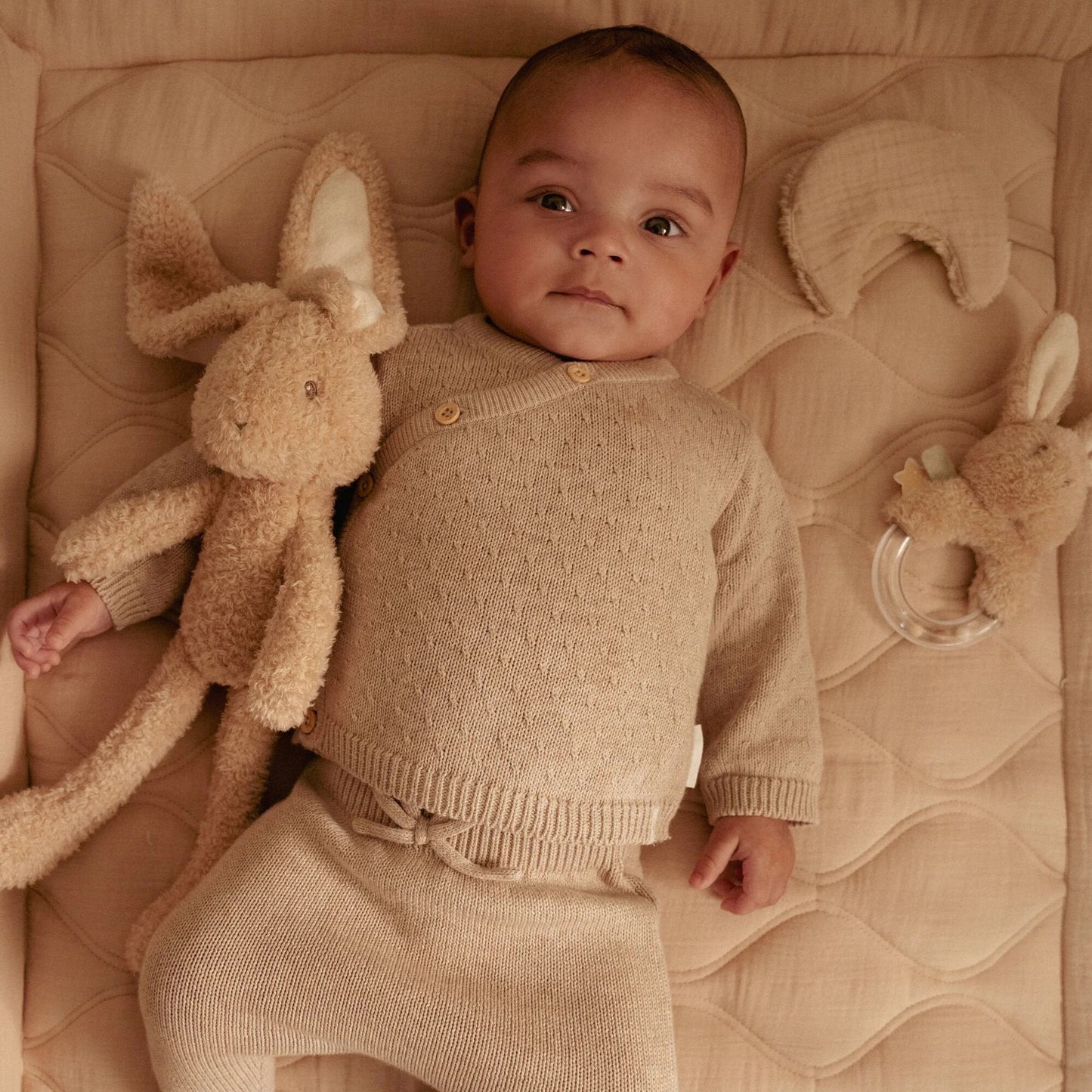 Vest - Beige - Newborn Naturals