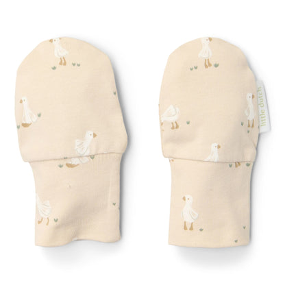 Krabwantjes - Beige - Maat one size - Newborn Naturals - Little Goose
