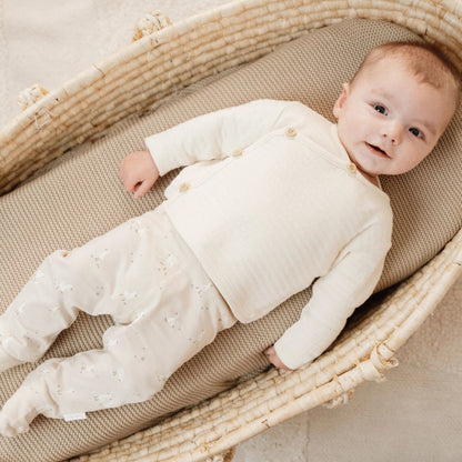 Legging - Beige - Newborn Naturals - Little Goose