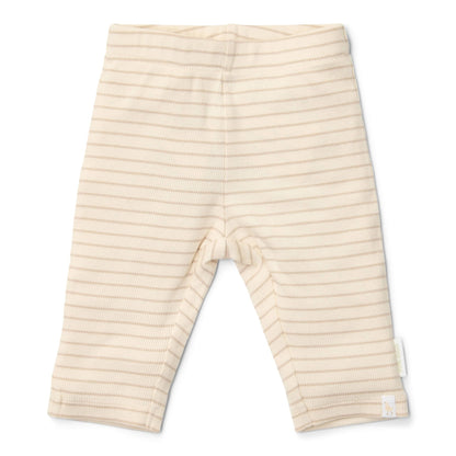 Legging - Beige - Newborn Naturals - Stripe