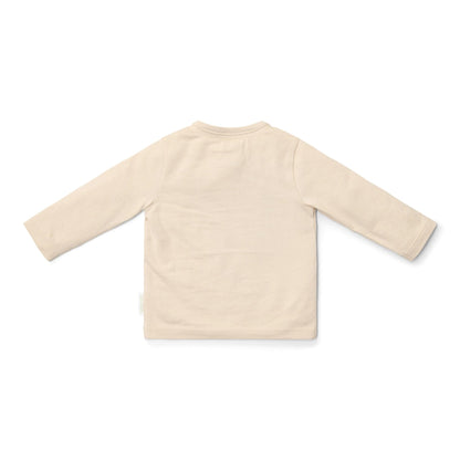 Shirt lange mouw - Zand - Newborn Naturals - Little Goose