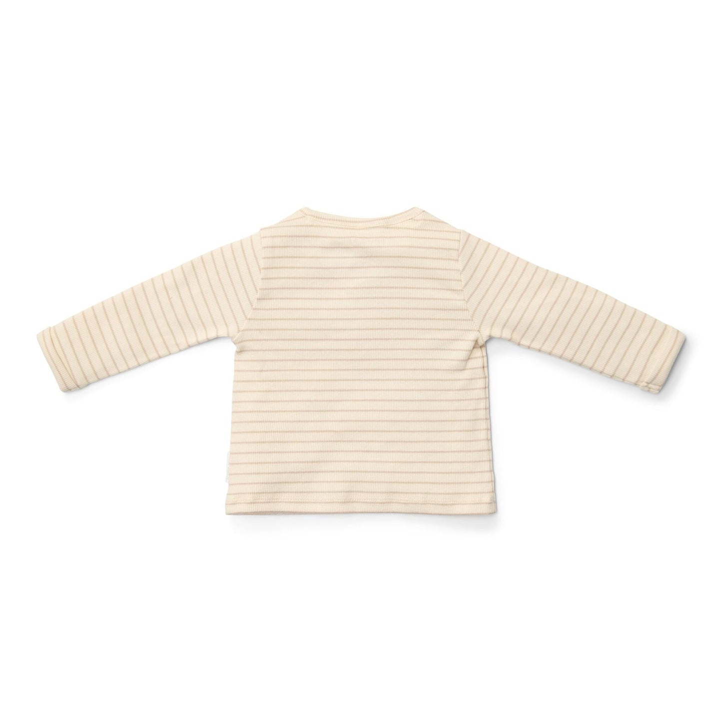Shirt lange mouw - Beige - Newborn Naturals - Stripe