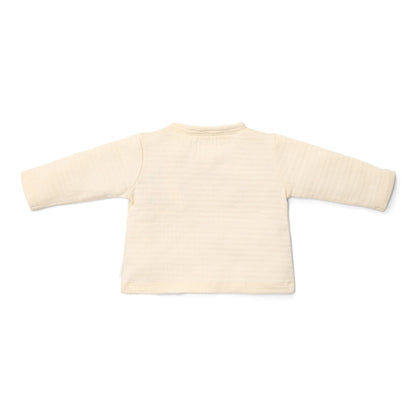 Shirt overslag lange mouw - Beige - Newborn Naturals