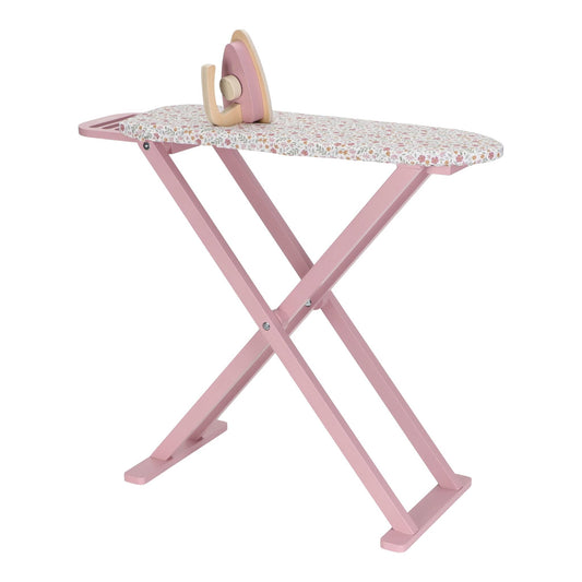 Houten Strijkplank met Strijkijzer – Roze – Essentials