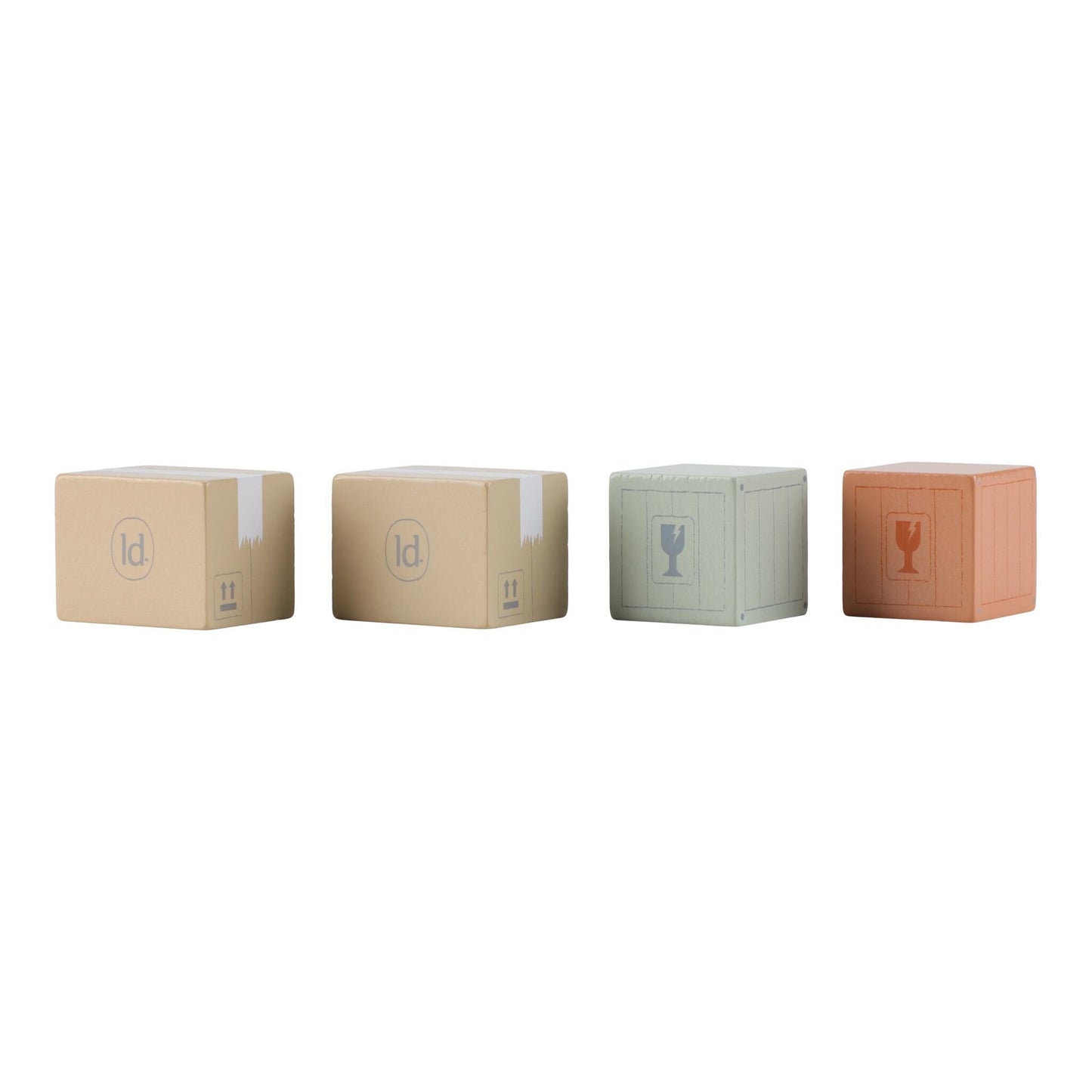 Houten kiepwagen – Meerkleurig – Essentials