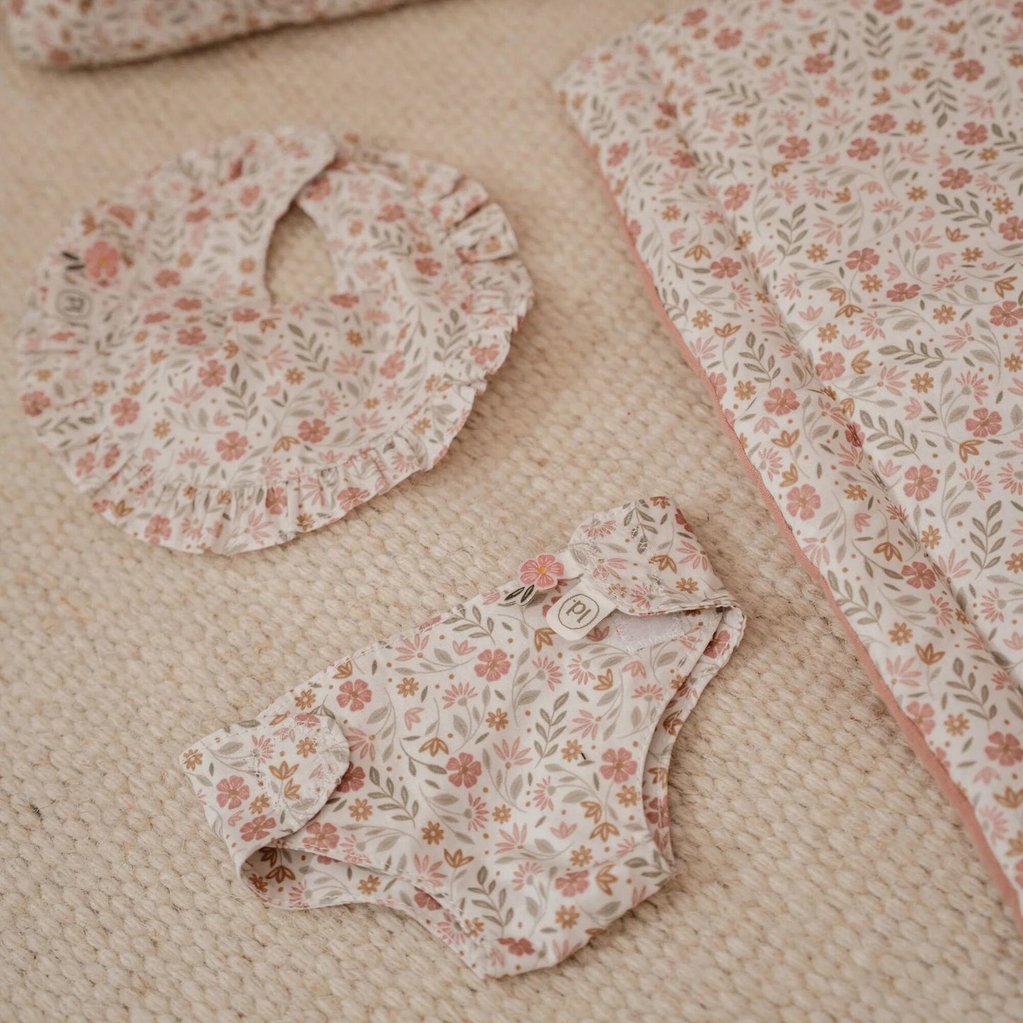 Poppen luiertas – Meerkleurig – Essentials – Soft Flowers