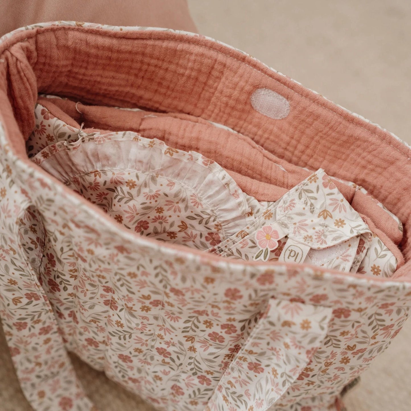 Poppen luiertas – Meerkleurig – Essentials – Soft Flowers