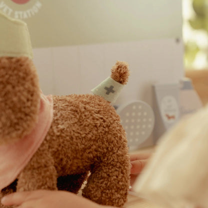 Knuffelhond in tas – Roze – Essentials