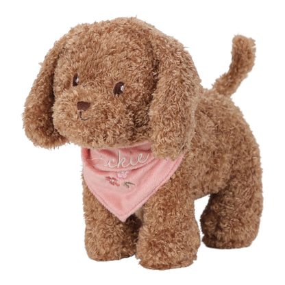 Knuffelhond in tas – Roze – Essentials