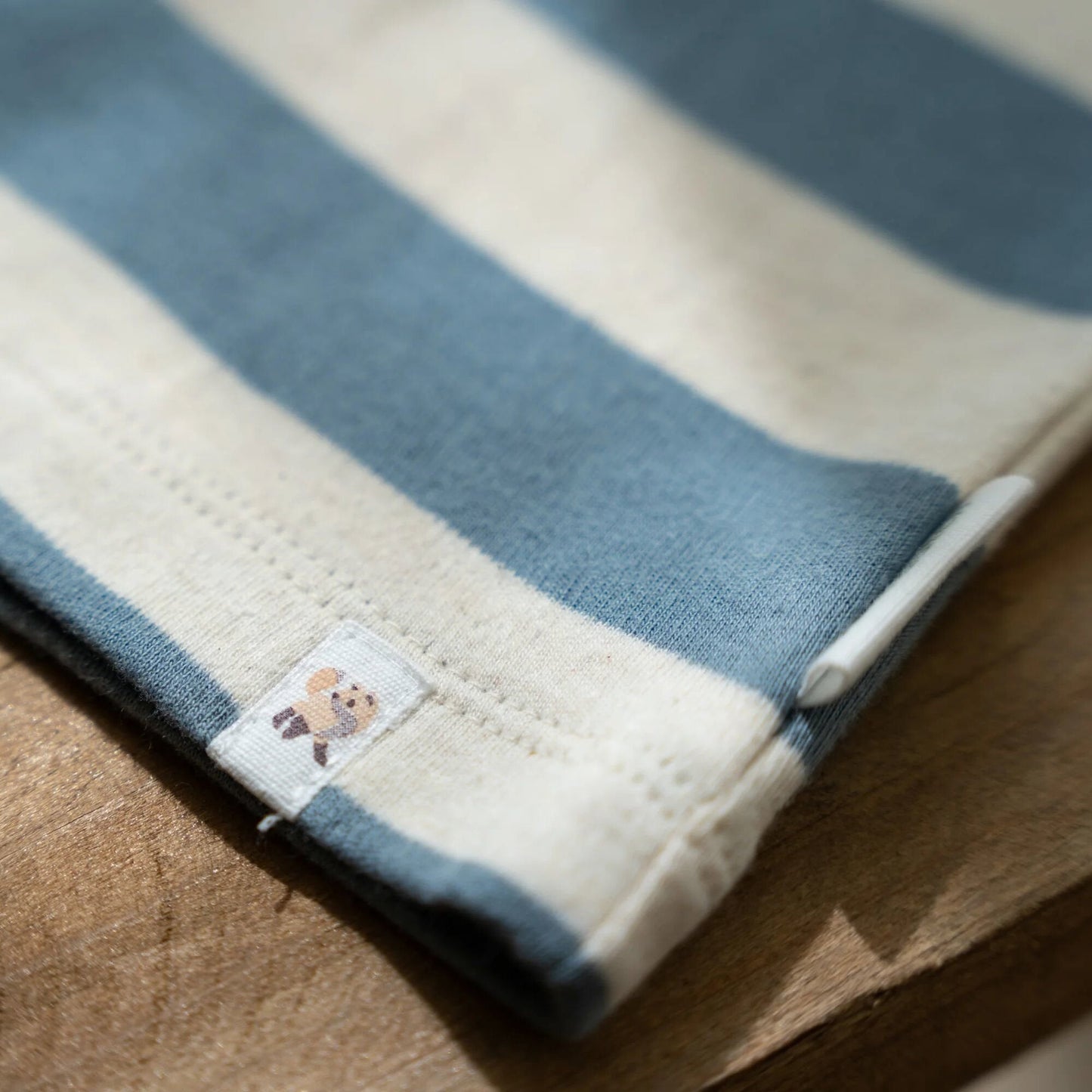 Shirt lange mouw - Blauw - Zand - Forest Friends - Stripe