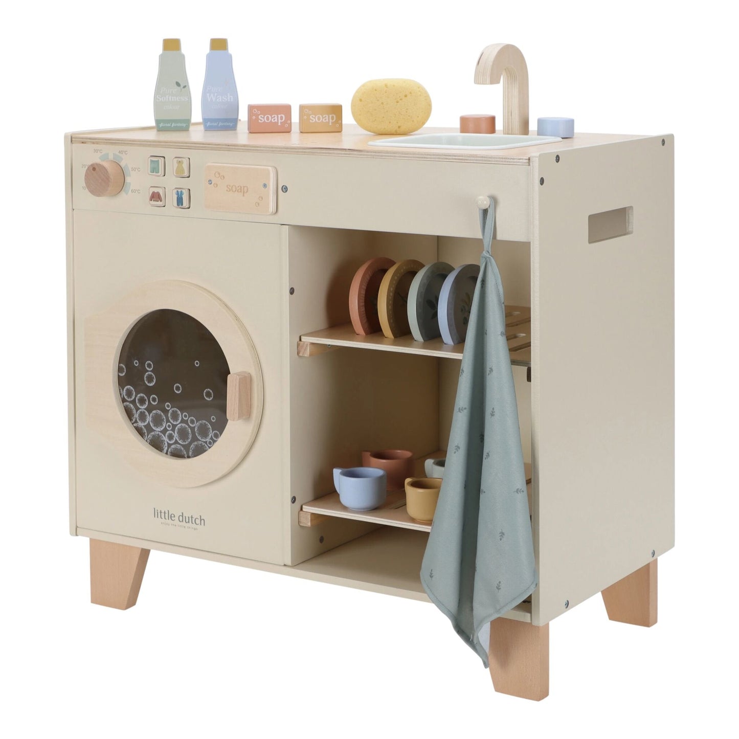 Houten wasmachine – Essentials - Limited edition