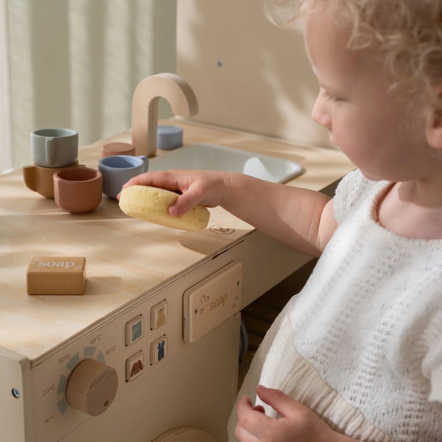 Houten wasmachine – Essentials - Limited edition