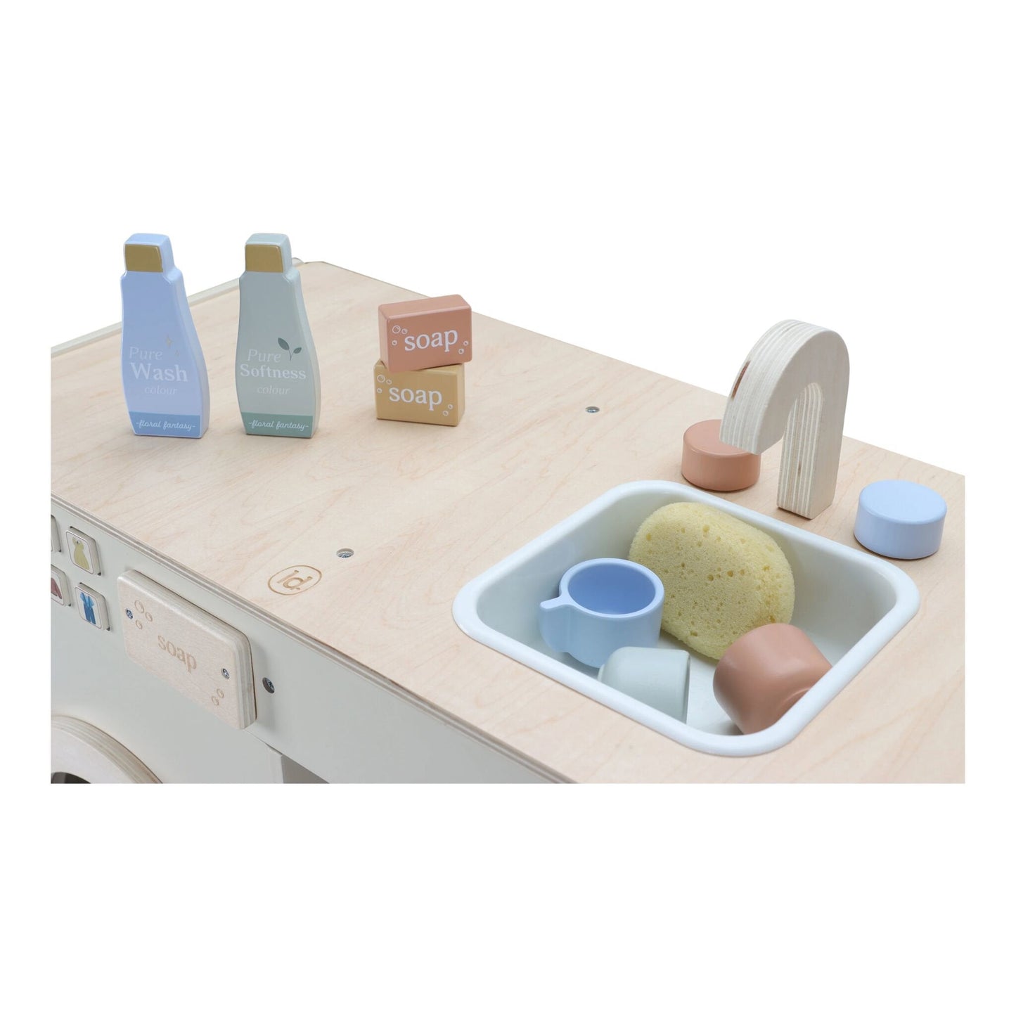 Houten wasmachine – Essentials - Limited edition