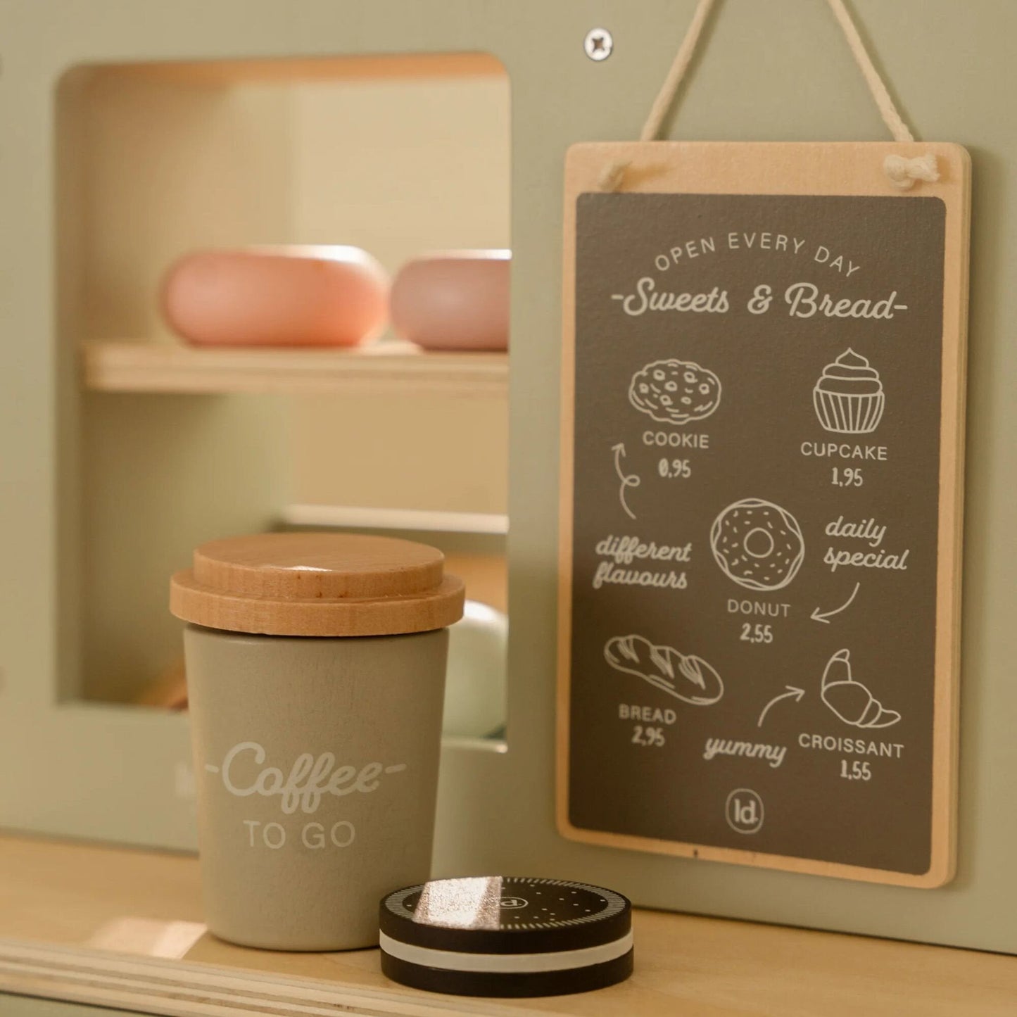 Speelgoed koffiehoek - Groen - Essentials