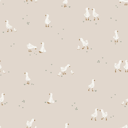 Vliesbehang – Beige – Little Goose