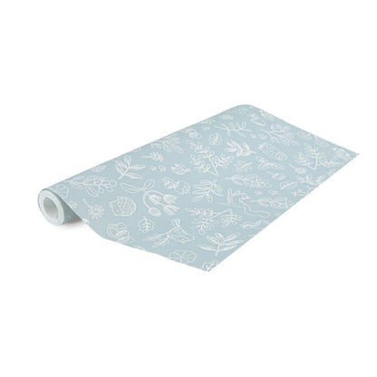 Vliesbehang – Blauw – Forest Friends – Forest Wonder