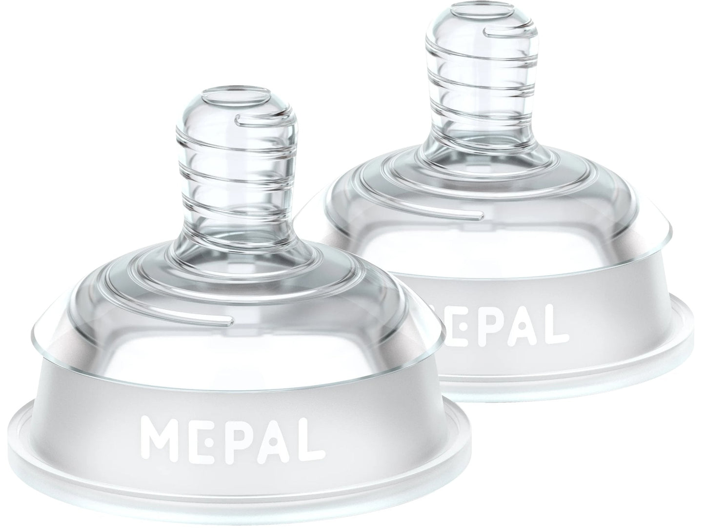 set flesspeen mio 2-delig medium flow - helder